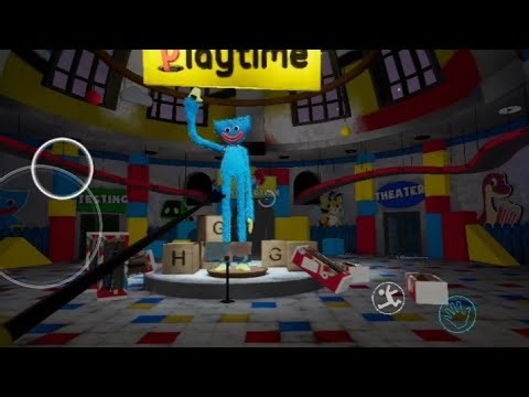 Speed run in poppy playtime chapter 1 complete 😱😱🤯🤯🤯🤯