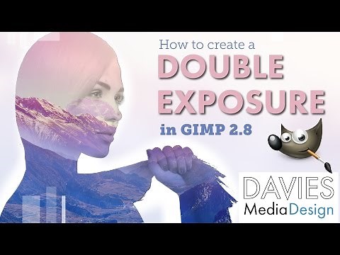 How to Create a Double Exposure Effect - GIMP Photo Editing Tutorial