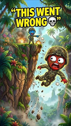 This Was NOT Supposed to Happen🤣 #shorts #funny #animation #viral #comedy #darkhumor #ytshorts #war