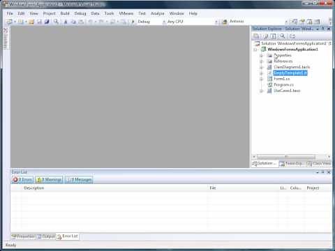 Generate Code in Visual Studio with the T4 Text Templates - tangible T4 Editor