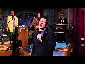 Jim Carrey Breaks Cup and Sings Take on Me on Letterman