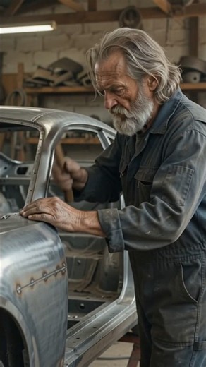 Poor Old Man Creates A Luxury Supercar 😱 | AI Car Making Story
