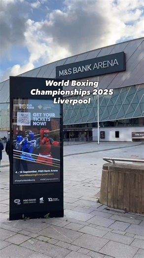 The World Boxing Championships 2025 have arrived in Liverpool! 🥊 Don’t miss out on your chance to see over 500 boxers from around the world compete right here in Liverpool! It’s the first time in history that elite male and female boxers are competing for the title of world champion in the same tournament in this major milestone for the run up to the 2028 Olympics! Tickets start from £15 for adults and £5 for concessions with lots of sessions for you to pick from! See the link in our bio to get
