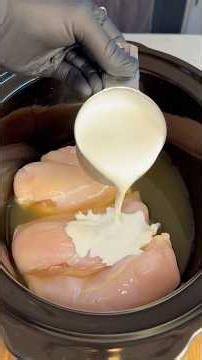 Slow Cooker Garlic Parmesan Chicken Pasta | Crockpot Recipes