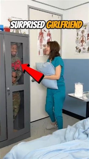 Soldier’s Surprise After 10 Years of Service 💞