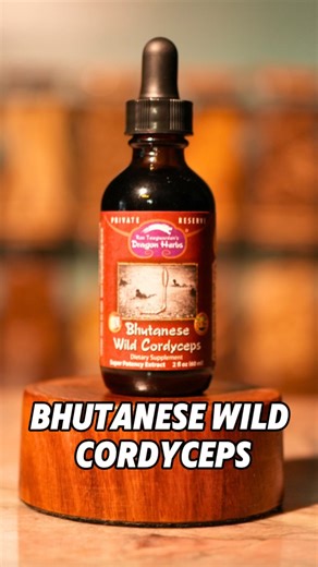 Wild Bhutanese Cordyceps — Our Most Premium Cordyceps Elixir is Back! ✅Genuine wild Cordyceps sinensis from Bhutan blended with premium cultured Cordyceps militaris grown on rice ✅Supports physical, athletic, sexual, and mental performance while enhancing stamina and vitality ✅Yin and Yang balanced for both men and women, boosting Jing (Kidney) and Qi (Lungs & immune system) ✅Super-potent, multi-stage hydro-ethanolic extraction for maximum strength and bioavailability Learn more at dragonherbs.c