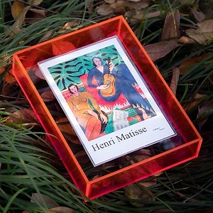 Neon Acrylic Floating Frame – Double Acrylic Picture Frame for Posters & Art Prints, Plexiglass Photo Frame, Minimalist Modern Home Decor - Etsy