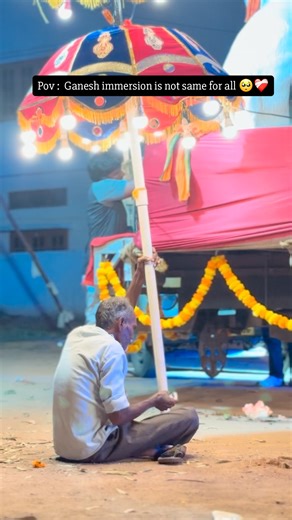 @tuli.clips on Instagram: "Silent efforts often go unseen. ❤️‍🩹 #ganesh #2025 #telugu #hard #hardworking #fam #tfi #god #immersion #nimarjanam #sad #struggle #telanagana #hyd #hyderabad"