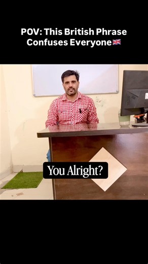 POV: This British Phrase Confuses Everyone ￼￼🇬🇧 #britishenglish #britishcomedy #learnenglish