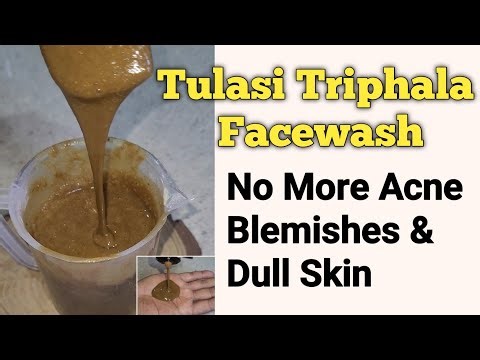 TULASI TRIPHALA FACEWASH - Best For Pimples DullSkin Anti-aging