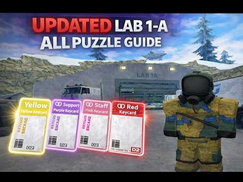 UPDATED Lab 1-A Keycard Puzzle Guide [Fallen Survival]