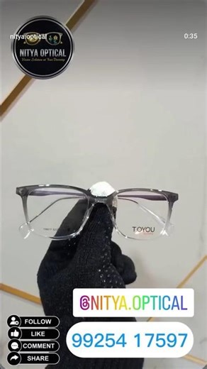 No Shop, No Tension! Ghar Pe Eyeglasses Service. Nitya optical