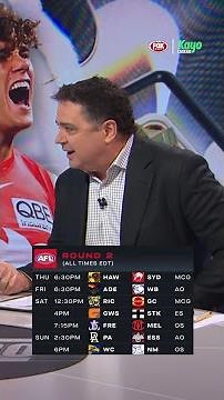 "WHAT IS THAT ABOUT?" - Lyon criticises AFL season opening