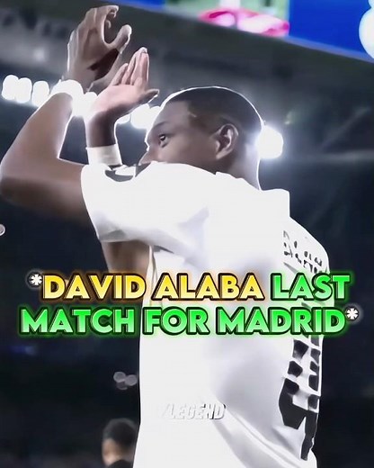 David Alaba’s Chair Celebration One Last Time 🥶🗿