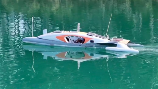 Kiwi-built pedal-powered boat for round the world trip