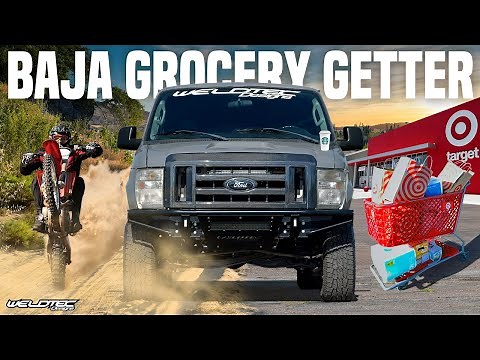 The Swiss Army Knife of Vehicles: Ford E350 Econoline Van w/ 5" Lift and SERIOUS Suspension Upgrades