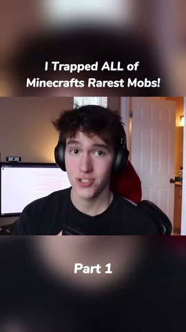 I Trapped ALL of Minecrafts Rarest Mobs! | Part 1 | Wildez | #minecraft #hardcore #tiktok #viral #MC #fyp #youtube