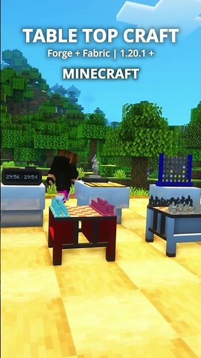 Table Top Craft mod for Minecraft