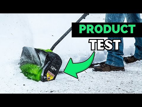 TEST of Greenworks 80V Snow Shovel (Review 2024)