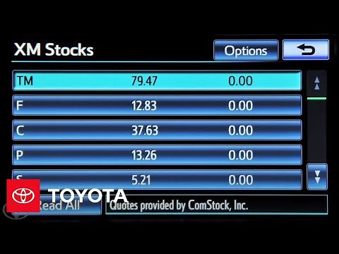 How-To: Premium HDD Navigation with Entune® - Stocks | Toyota