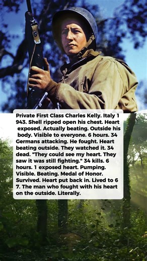 His Heart Was Outside His Body for 6 Hours. He Killed 34 Germans Watching It Beat | Military Histor