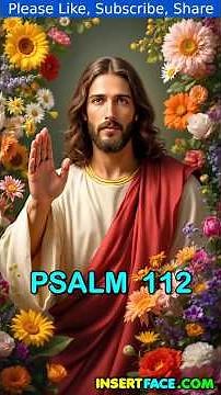 Psalm 112. Blessings of the Righteous Who Fear God | Bible Reading. Jesus Christ