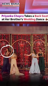 Priyanka lets the Bride take center stage as she dances in the 2nd row at her Brother’s wedding Bride- @neelamupadhyaya Groom- @siddharthchopra89 Planner- @mpirevents x @believeweddings Choreography- @_ekdoteen #priyankachopra #neelamupadhyay | News Maniaa