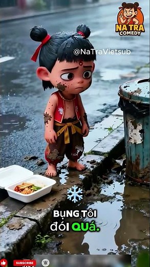 Na Tra chê cơm mẹ nấu, lập tức bị quẳng ra đường và cái kết đẫm nước mắt! #shorts #natra #natra_tv