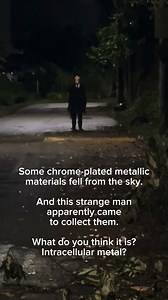 Is this part of their spaceship? Why are they collecting these metals? Only Bob can answer those questions #scary #ufo | Wout Company