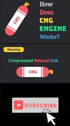 how does CNG engine works? #tech #automobile #techgenie