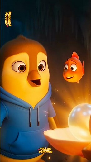 Yellow Penguin & Nemo’s Magical Underwater Pearl Adventure 🌊🐧✨