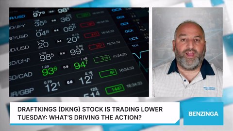 DraftKings (DKNG) Stock Is Trading Lower Tuesday: What's Driving The Action?