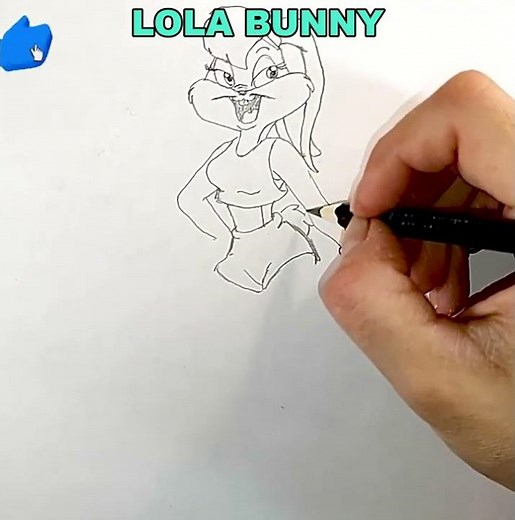 Dibujamos a Lola Bunny - Space Jam