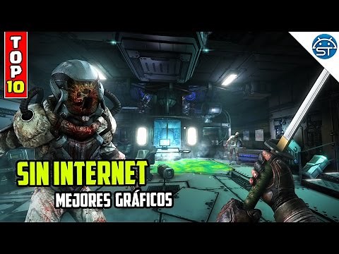 TOP 10 Juegos con MEJORES GRÁFICOS sin Internet para Android | SaicoTech