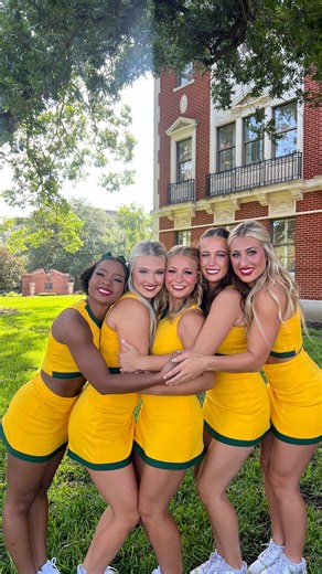 Baylor All-Girl Cheer on Instagram: "GOLD OUT this Saturday!!! 🟡✨ #SICEM #GOLDOUT #BEARS #AGAD"