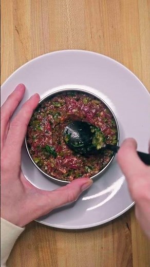 Classic Chopped Steak Tartare Recipe