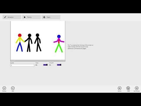 animating using figure 8