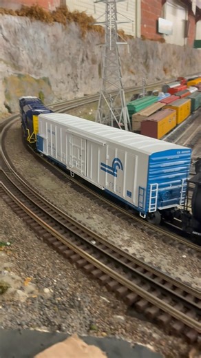 Lionel Conrail Mechanical Reefer #shorts #lionel #conrail #reefercar #ogauge #modeltrains #manifest
