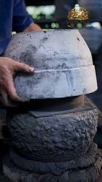 The Art of Black Clay Pottery | Smoke-Fired Pottery with No Modern Tools