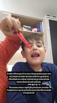 Speech Apraxia - motor training with sensory stimulation #autonomy #speech #apraxia