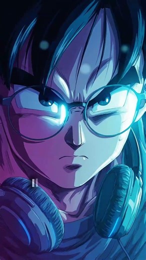 Le secret de Gohan pour rester focus #anime #music #dbz