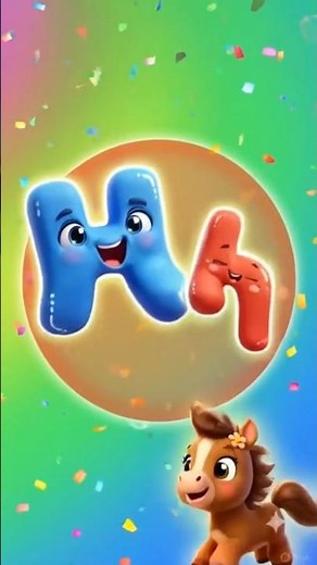H Says HHH! 🐴 | Letter H Phonics Song | Learn Alphabet for Kids