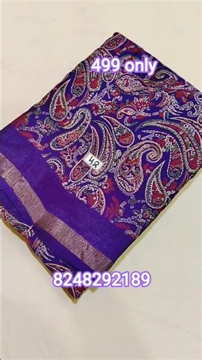 just 499 free shipping TN, PY//muslin silk cotton sarees//whatsapp 8248292189