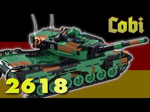 COBI 2618 | Leopard 2A4 Kampfpanzer | ✙ Review Deutsch | Noppenecke