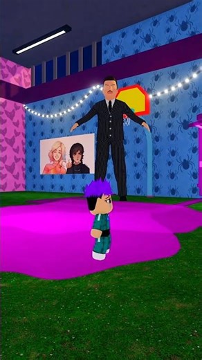 Thanos vs WEDNESDAY POLICE FAMILY PRISON RUN #roblox #shorts