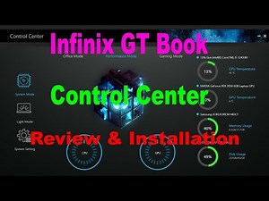 Control Center Review and installation of Control Center PC Connection On Infinix GT Book Laptop