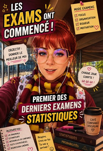 #maths #prof #etudiante #examens #partiels