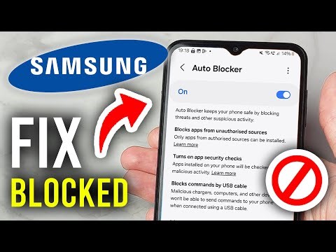 How To Fix Unknown App Blocked On Samsung - Step By Step