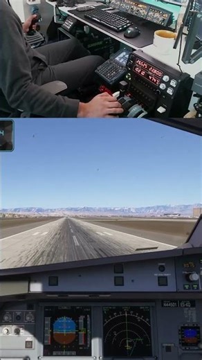 Landing into KLAS with the FS Labs A321 Neo! #msfs2020 #fsx #msfsaddons #msfsaddons