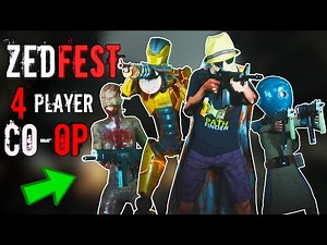 ZedFest | 4 PLAYER CO-OP MULTIPLAYER IS REALLY FUN! - New Update Gameplay!
